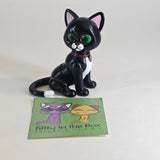 3D Print Handpainted Figure - Cat with Collar