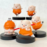 Gachapon Japanese Capsule Toy - Kung Fu Boo Pigs
