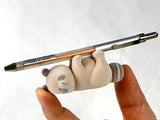 Gachapon Japanese Capsule Toy - Flocked Pen Holder Animals